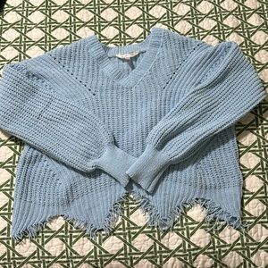 No boundaries cropped sweater